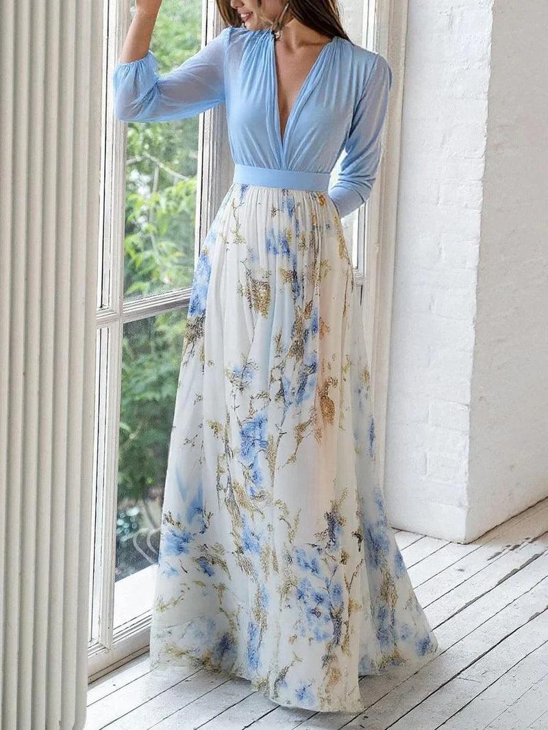 M&H | Floral Print Maxi Dress