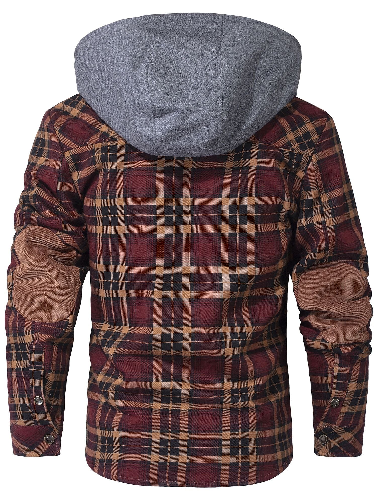 Elmont | Hooded Sherpa-Lined Flannel Jacket