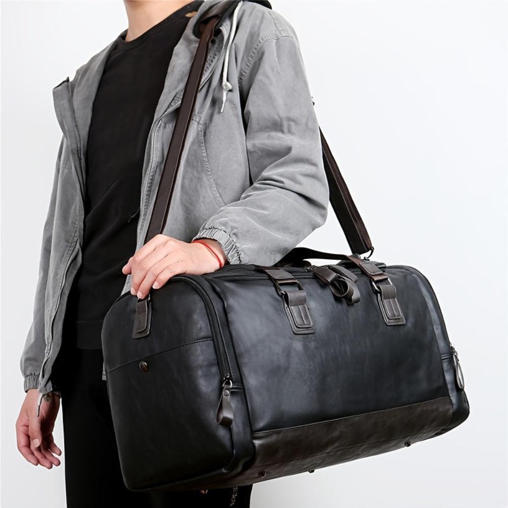 Elmont | Leather Travel Tote Bag