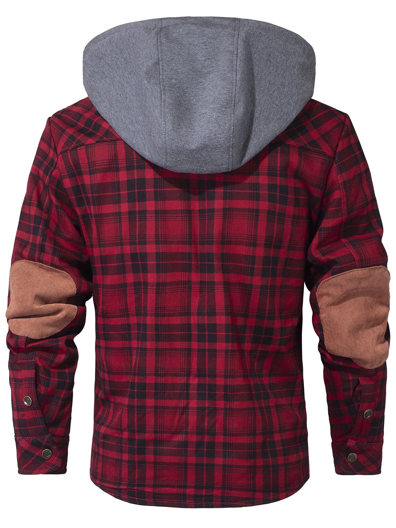 Elmont | Hooded Sherpa-Lined Flannel Jacket