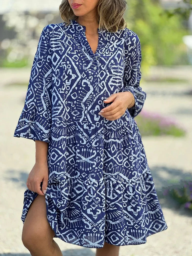 M&H | Tiered Midi Dress