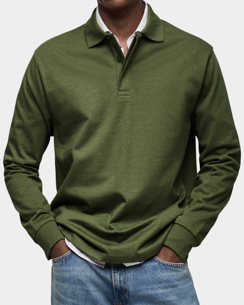 Elmont | Long-Sleeve Polo Shirt