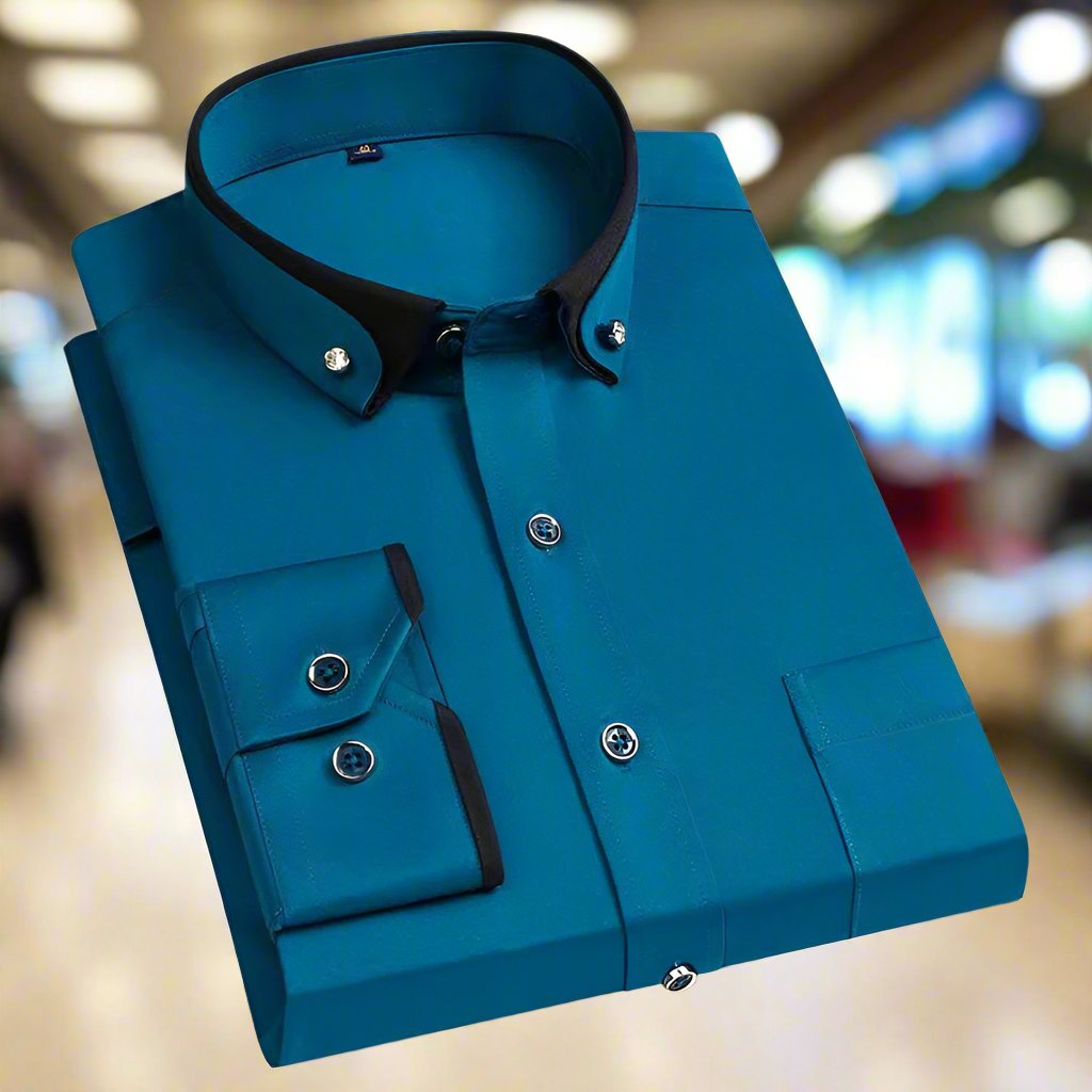 Elmont | Classic Long-Sleeve Cotton Shirt