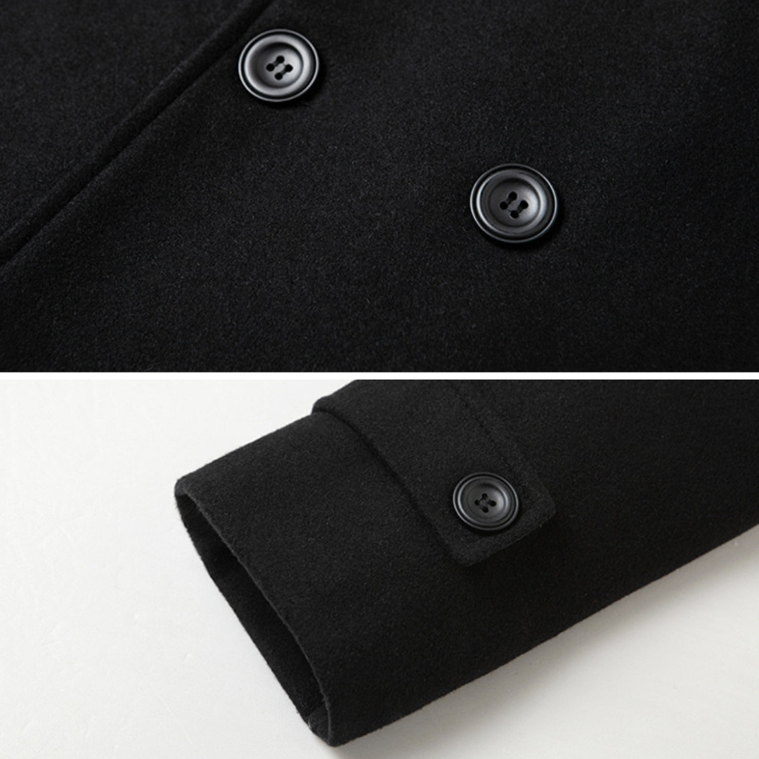 Elmont | Double-Breasted Wool Coat