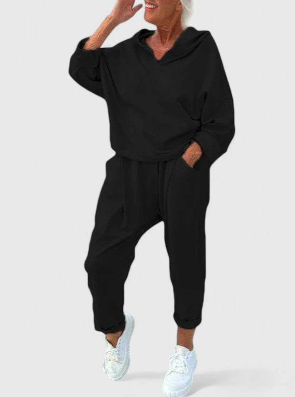 M&H | Hooded Relaxed-Fit Sweatshirt Set