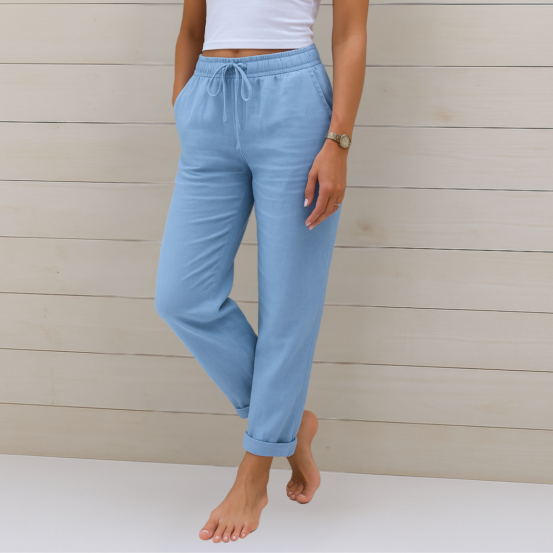 Elmont | Women's Stretch Linen Pants