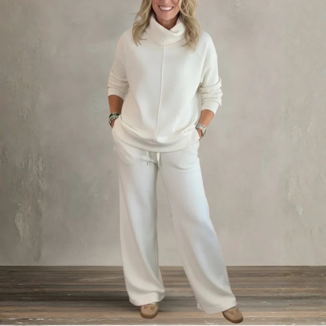 Elmont | High-Collar Casual Set