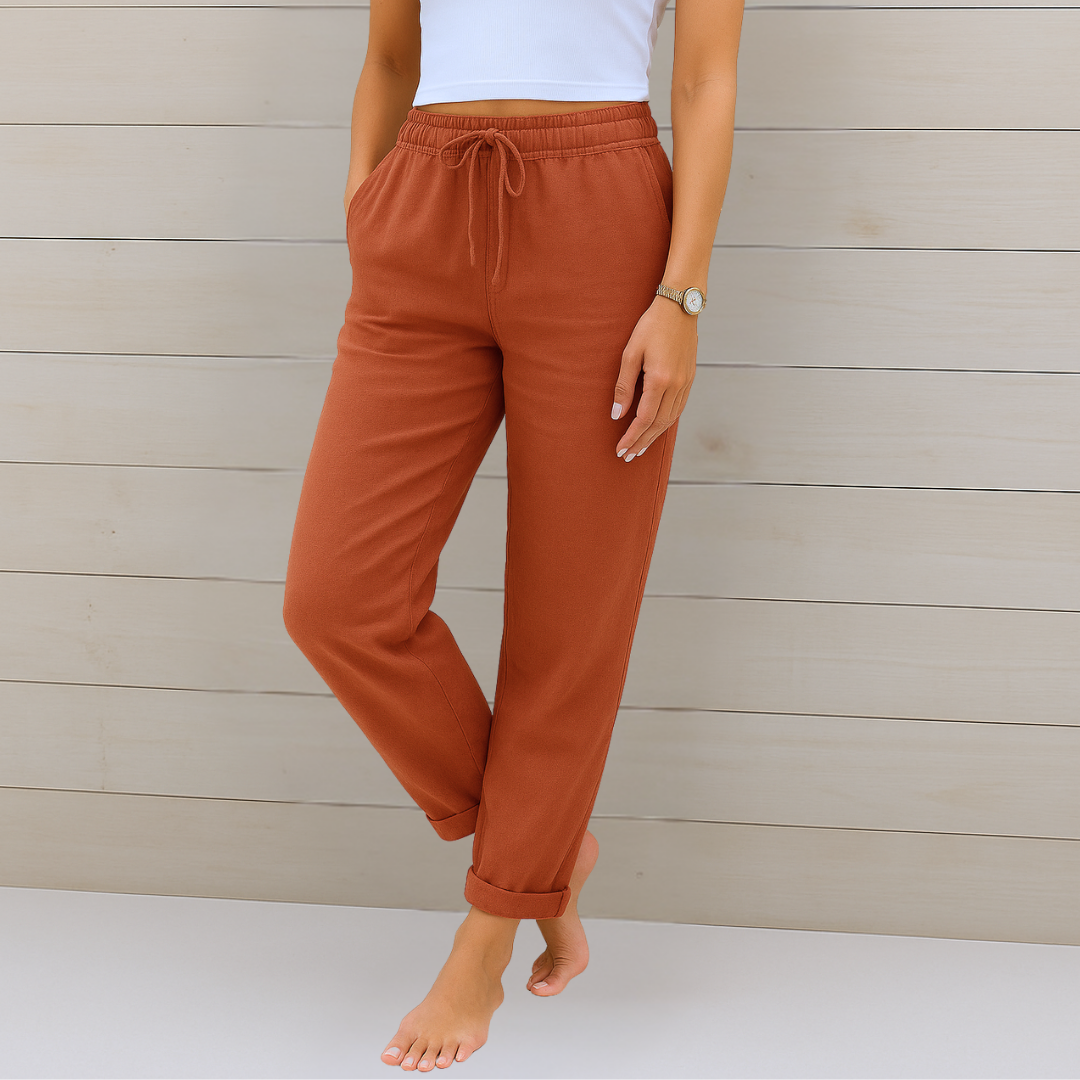 Elmont | Women's Stretch Linen Pants