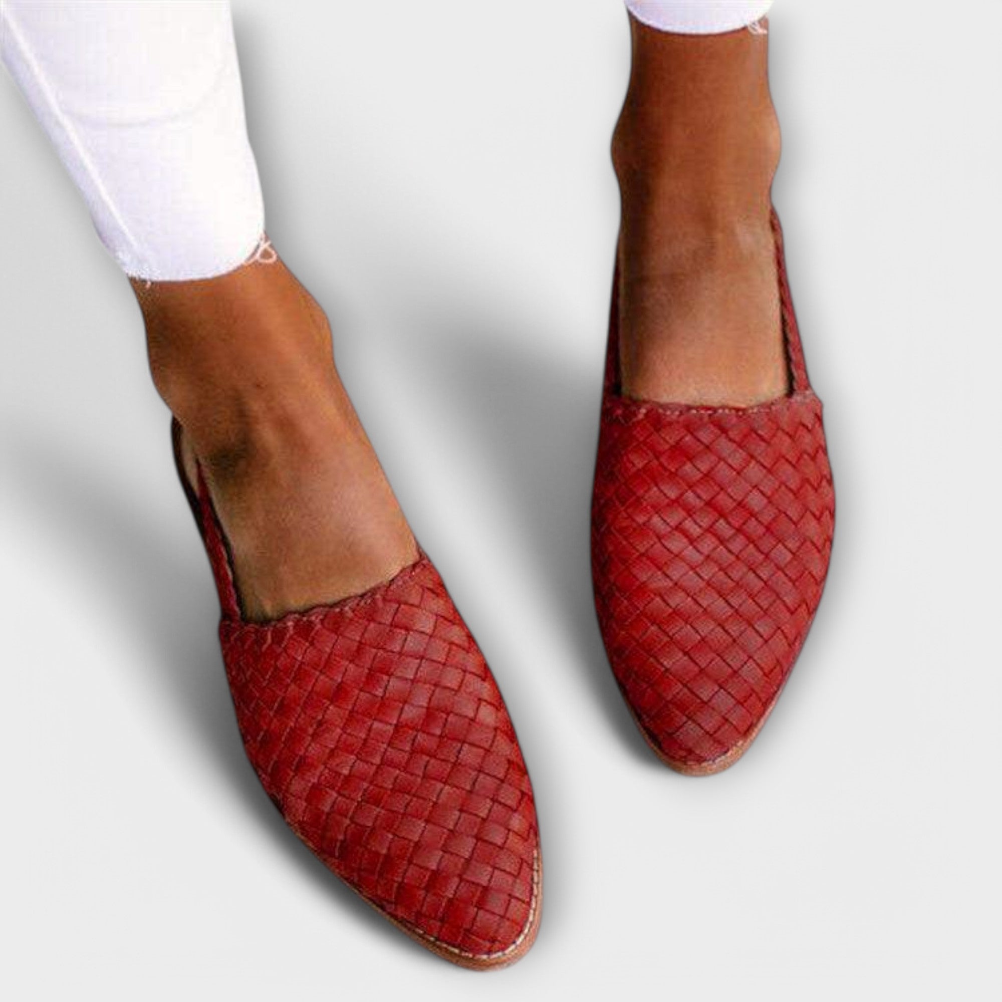 Elmont | Handwoven Moccasins
