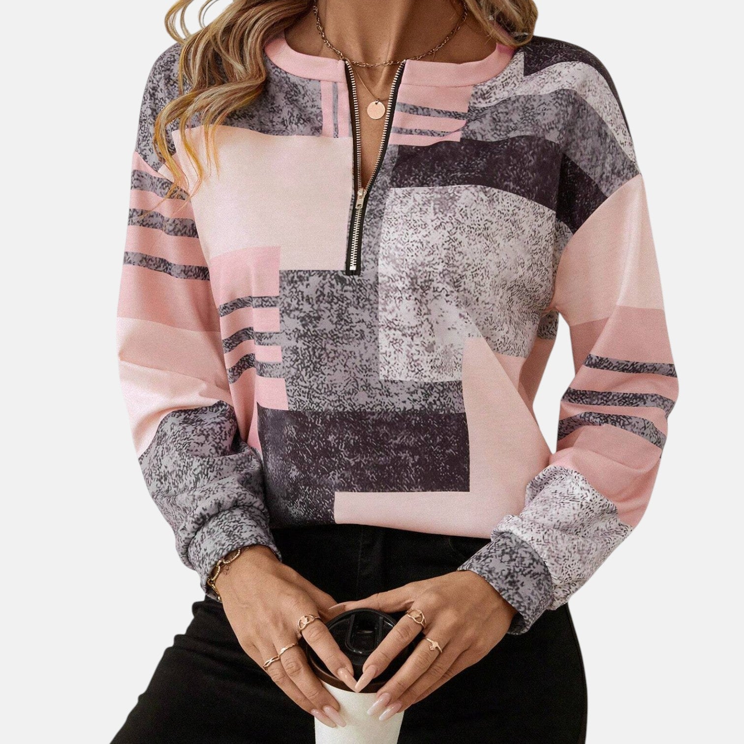 Elmont | Vintage Half-Zip Sweatshirt
