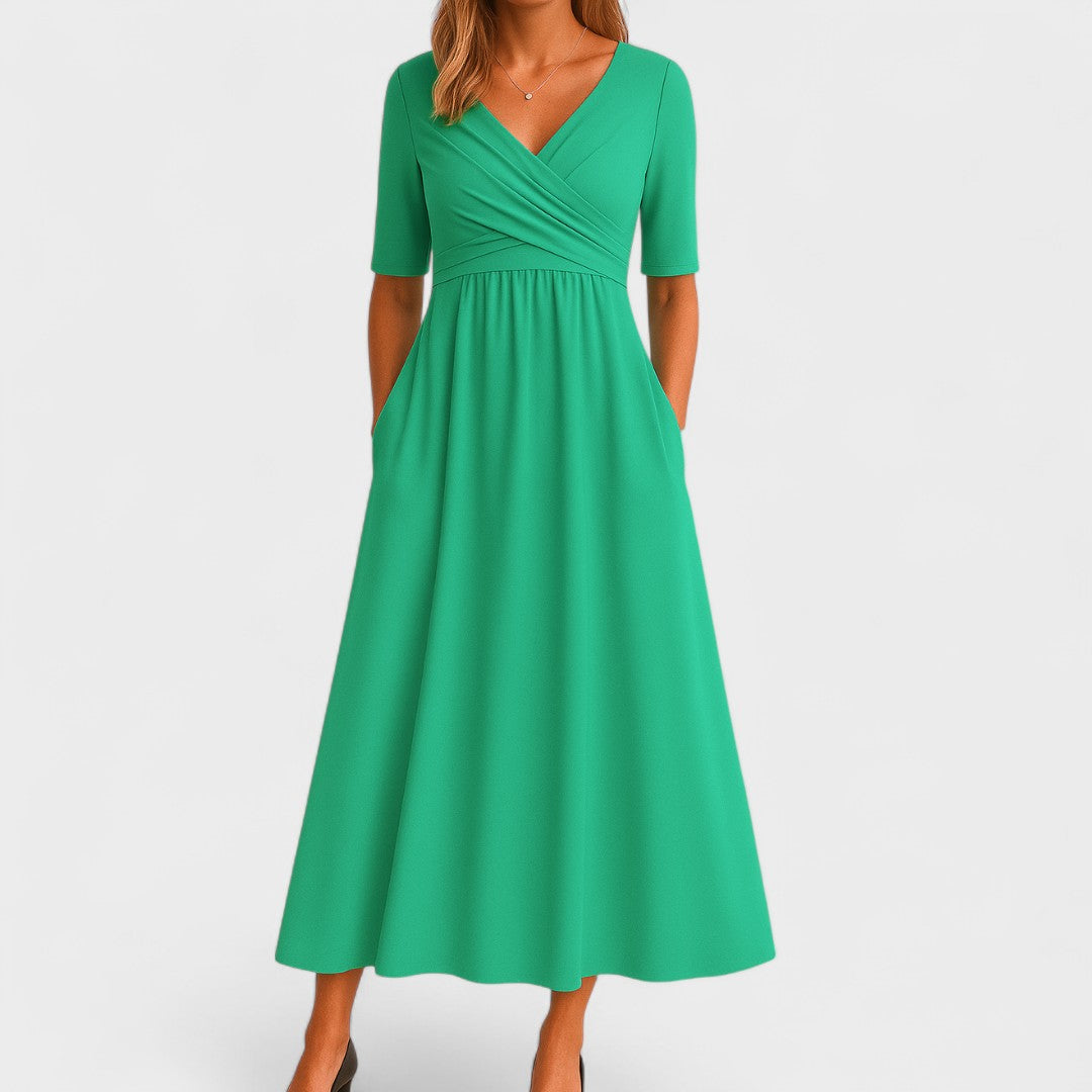 M&H | Wrap Midi Dress
