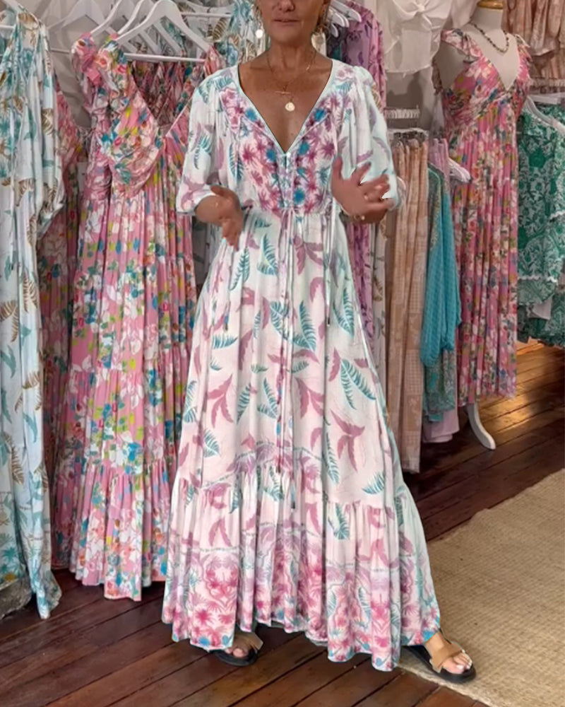 M&H | Boho Maxi Dress