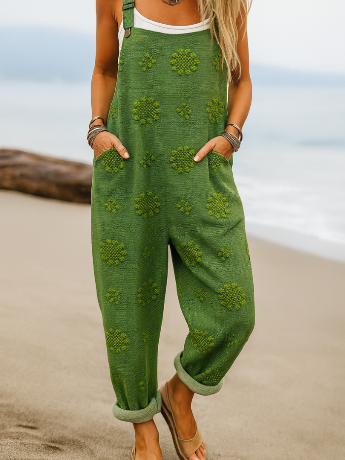 Elmont | Floral Cotton Jumpsuit