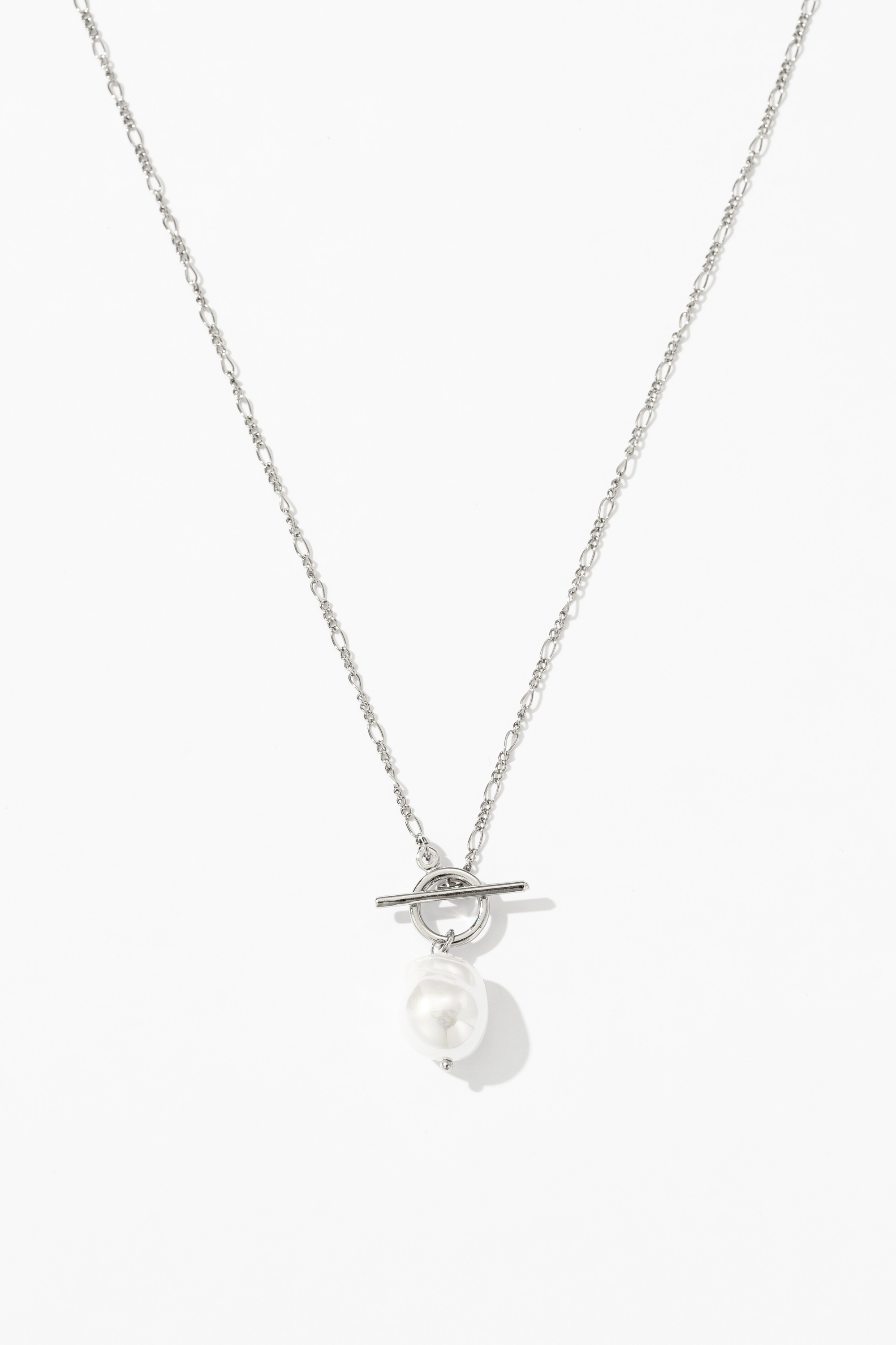 Elmont | Golden Pearl Necklace
