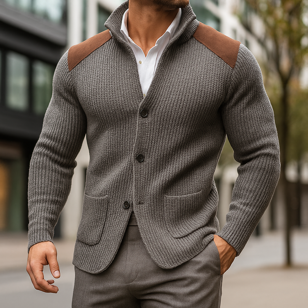 Elmont | Textured Knit Blazer