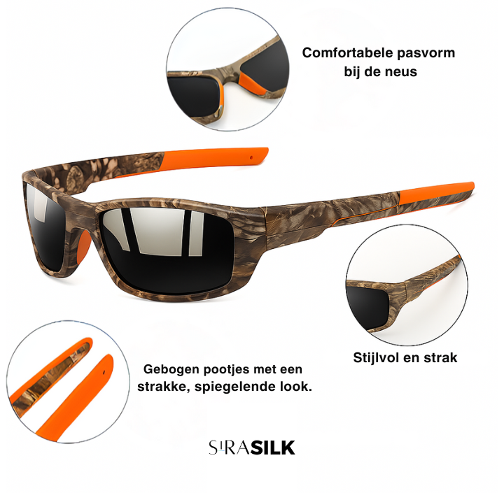 Elmont | Camo Cap with Sunglasses Holder