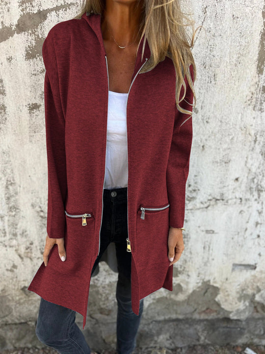 Elmont | Longline Zip Jacket
