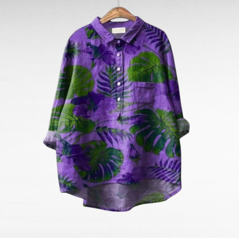 M&H | Vintage Polyester-Viscose Blouse