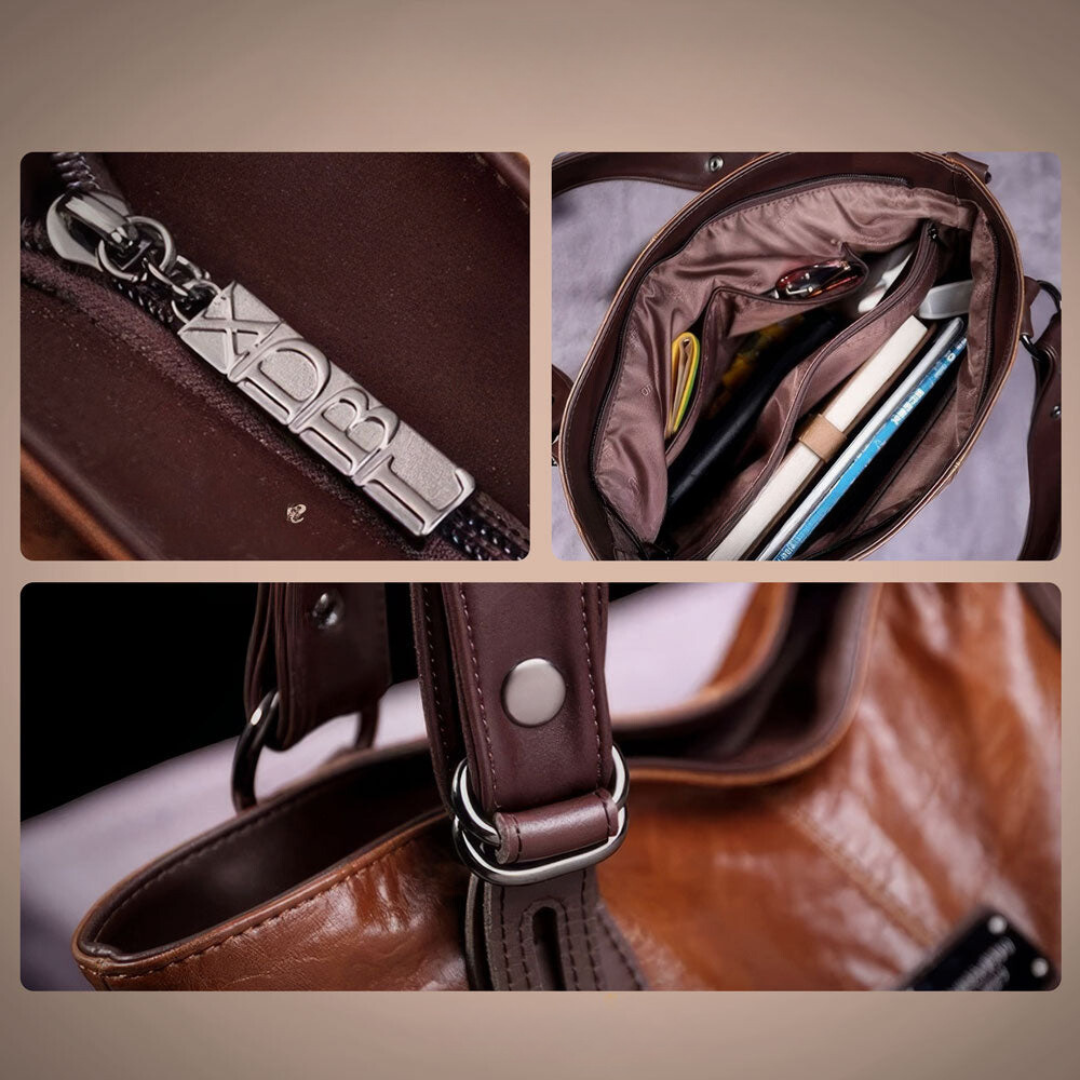 Elmont | Full-Grain Leather Travel Bag