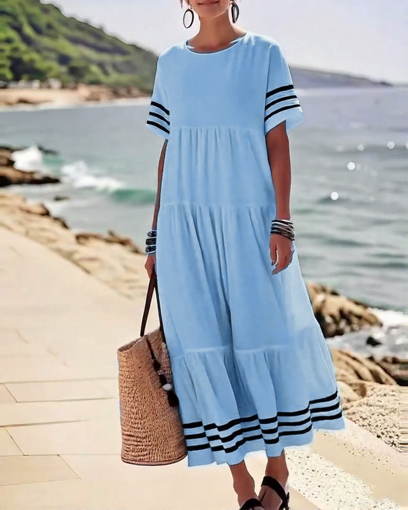 M&H | Cotton Blend Midi Dress