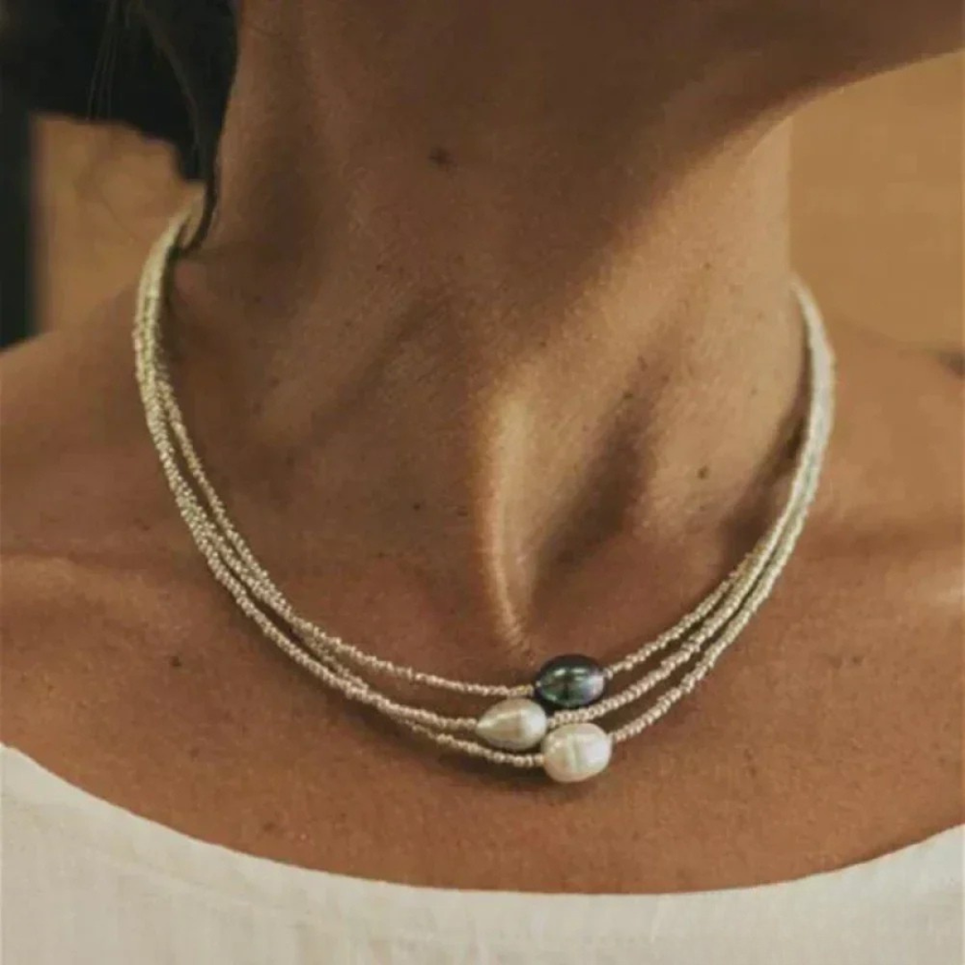 Elmont | Antique-Style Pearl Necklace