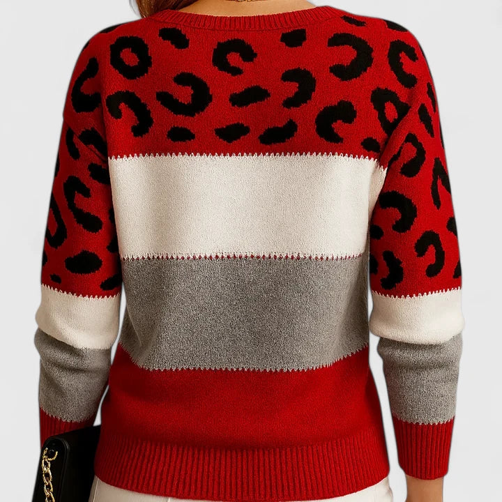 Elmont | Leopard Print Sweater
