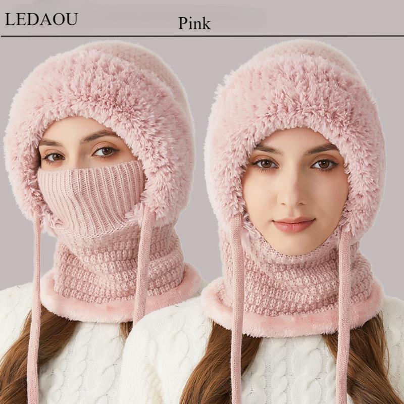 Elmont | 3-in-1 Knitted Beanie with Neck Warmer