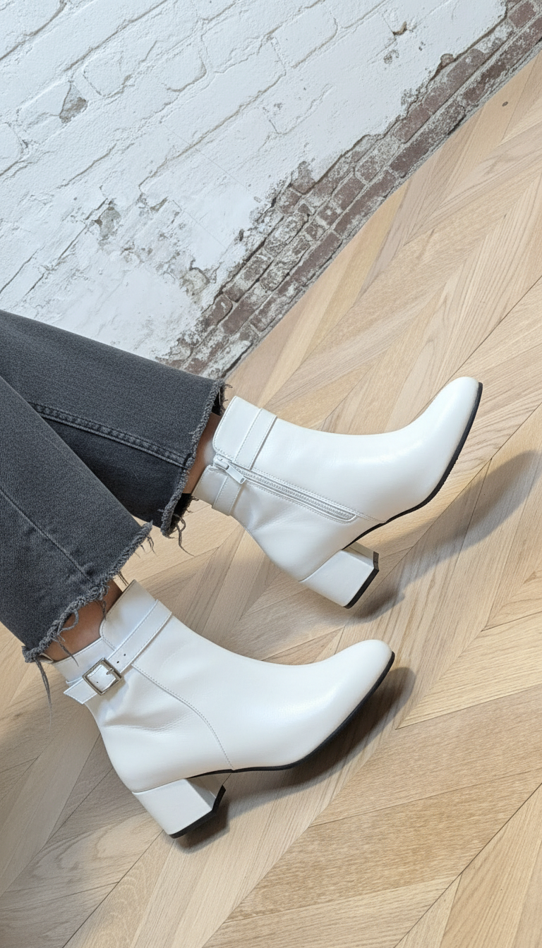 Elmont | Mid-Heel Side-Zip Ankle Boot