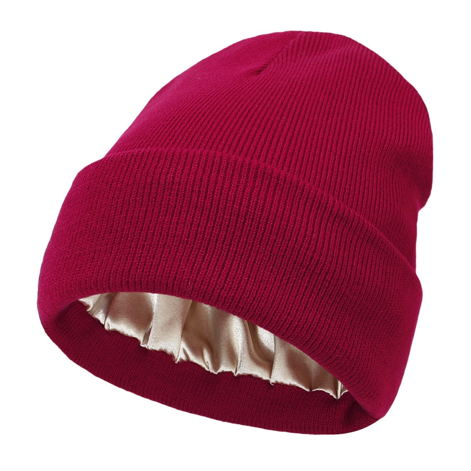 Elmont | Satin-Lined Knit Beanie