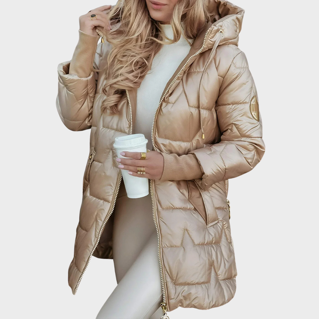 Elmont | Hooded Padded Cotton-Blend Coat