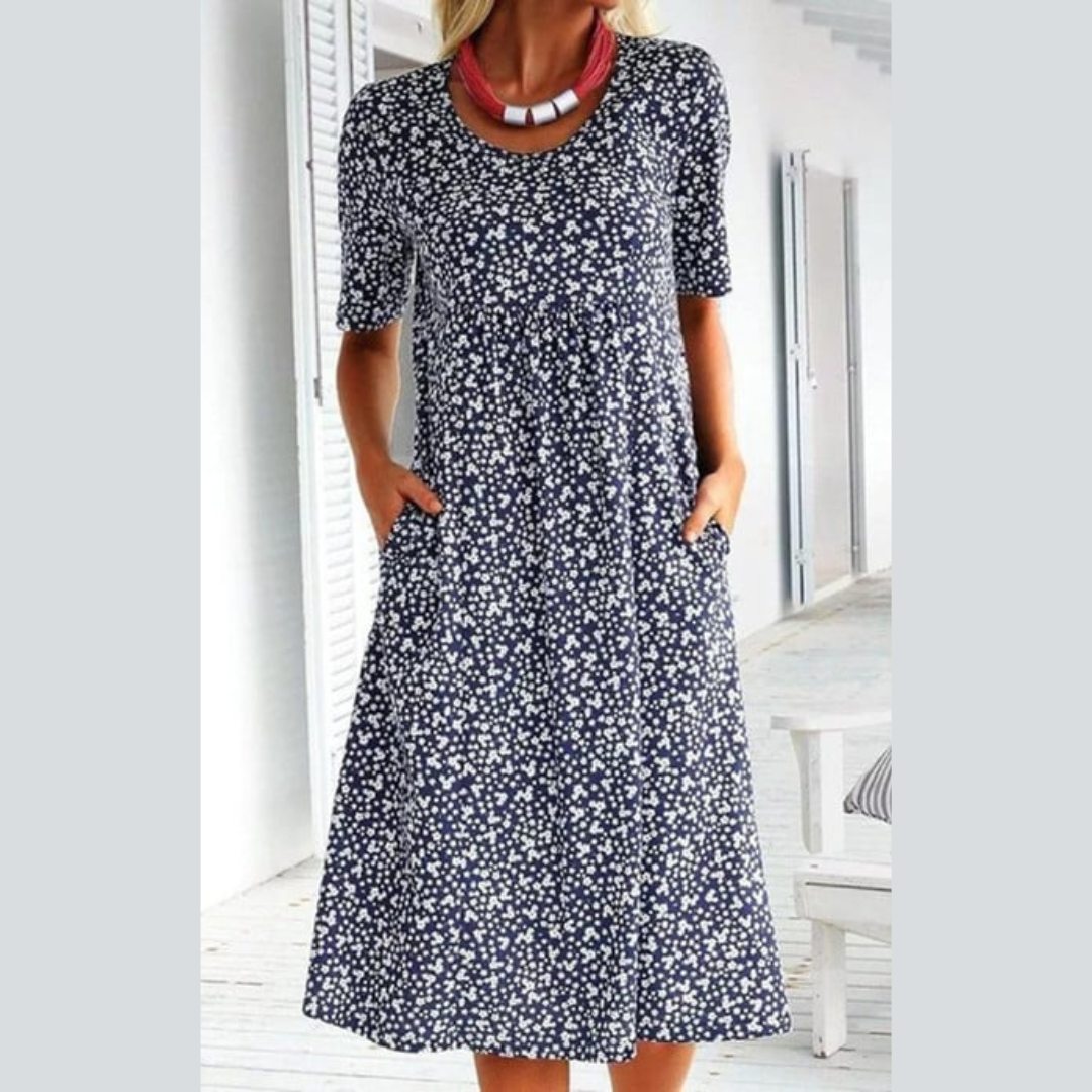 M&H | Floral Print Midi Dress