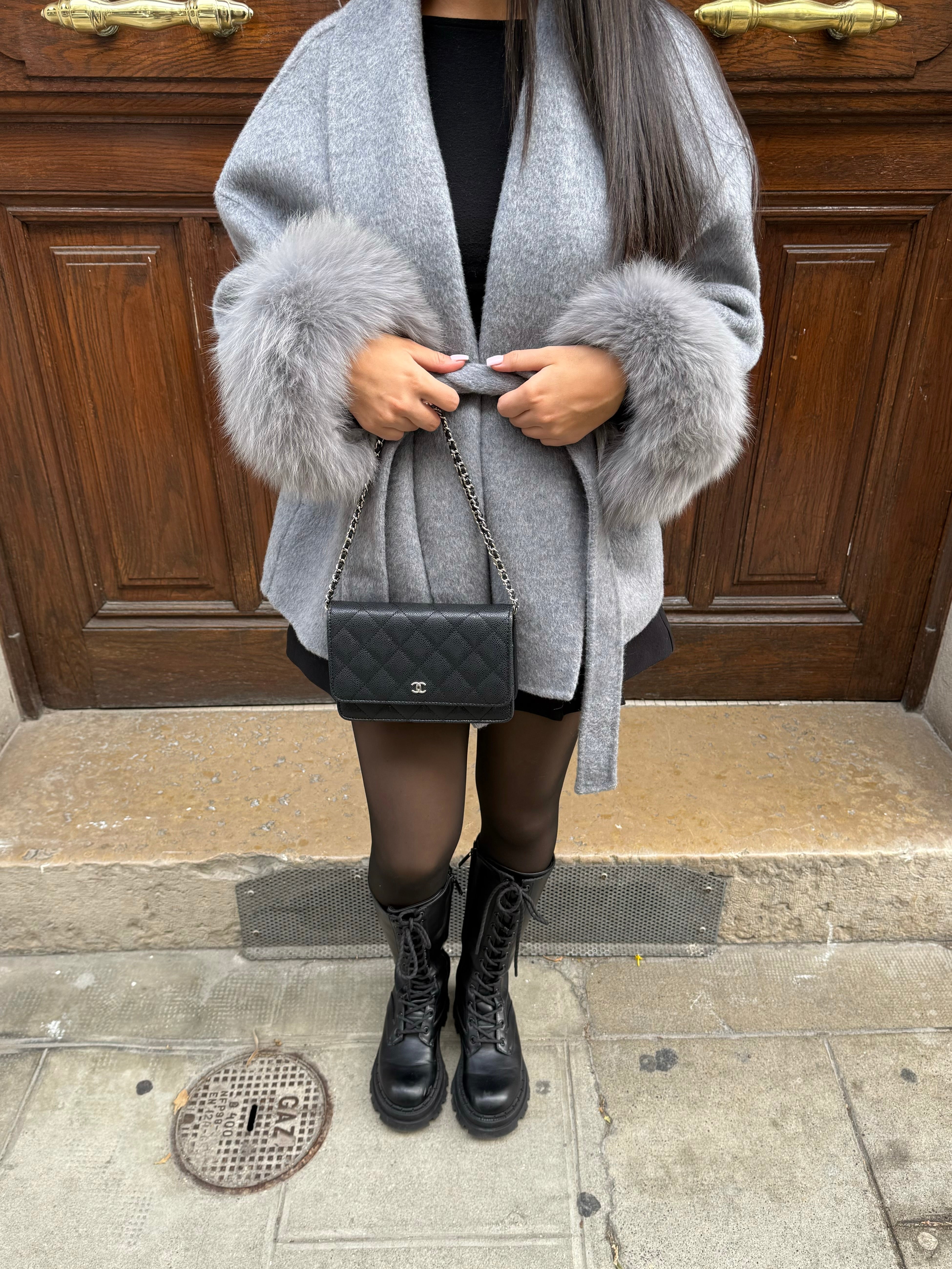 Elmont | Belted Wool-Blend Coat
