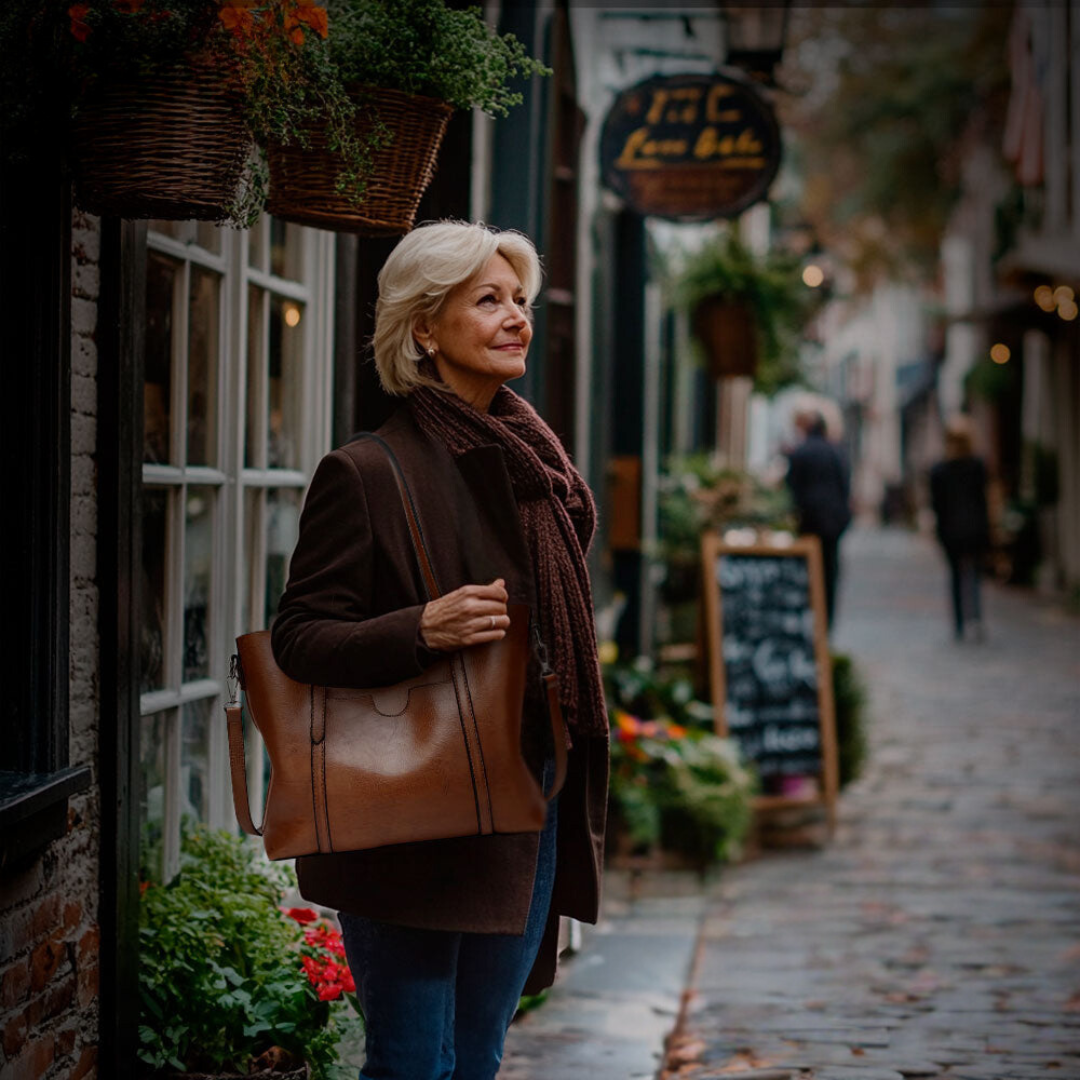 Elmont | Leather Shoulder Bag