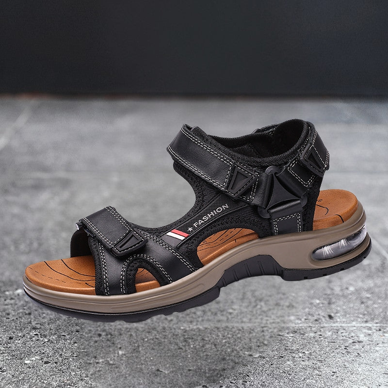 Elmont | Adjustable Leather Sandals