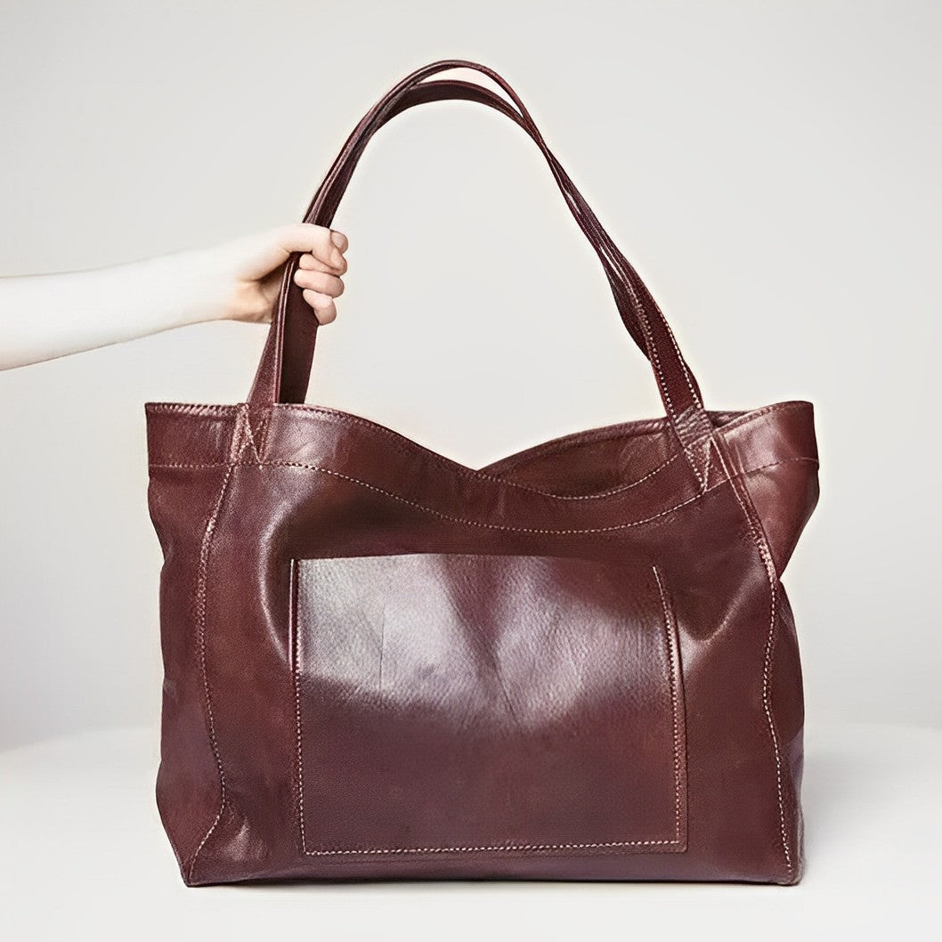 Elmont | Retro PU Leather Handbag