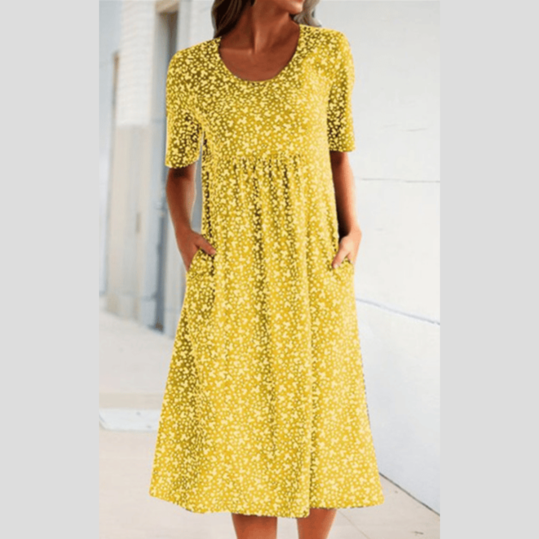 M&H | Floral Print Midi Dress