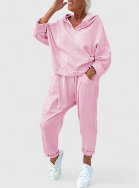 M&H | Hooded Relaxed-Fit Sweatshirt Set