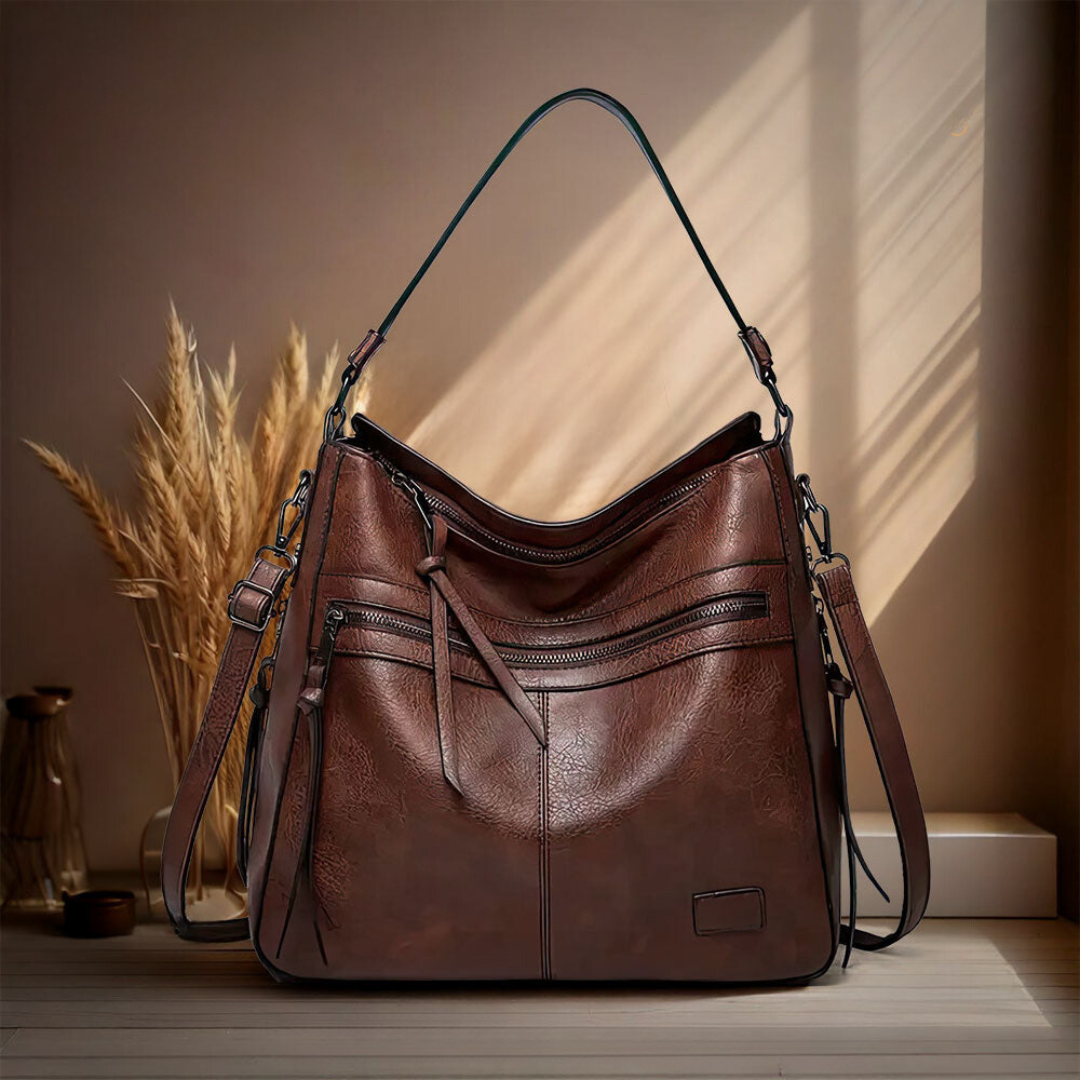 Elmont | Leather Flap Shoulder Bag