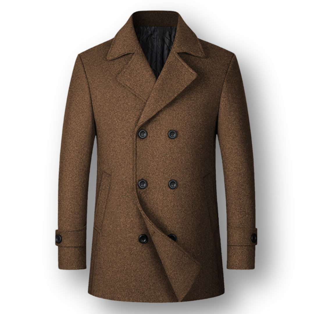 Elmont | Double-Breasted Wool Coat