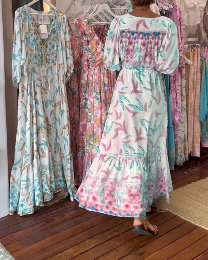 M&H | Boho Maxi Dress