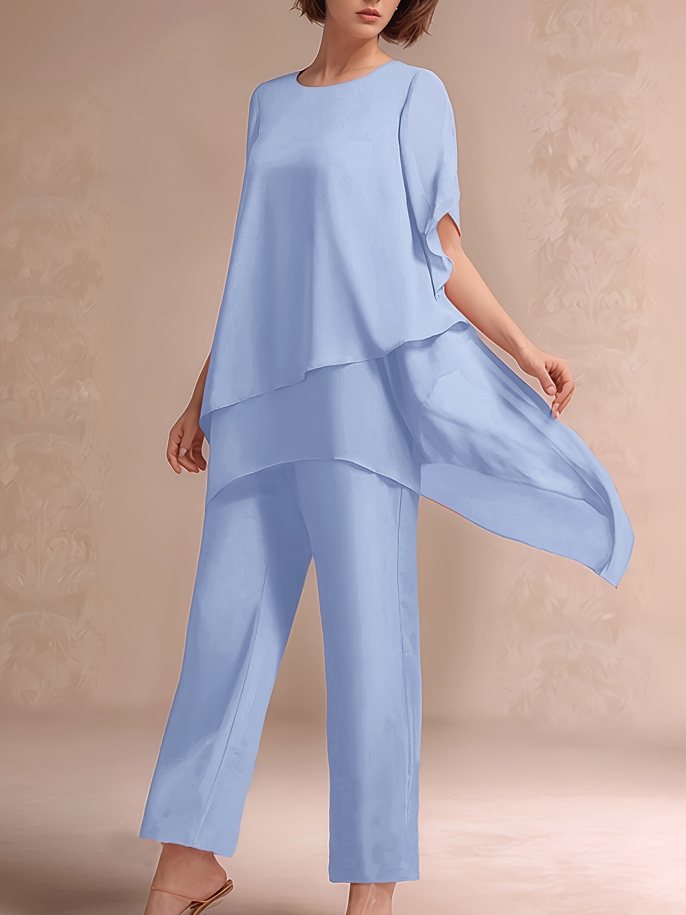 M&H | Chiffon Two-Piece Set