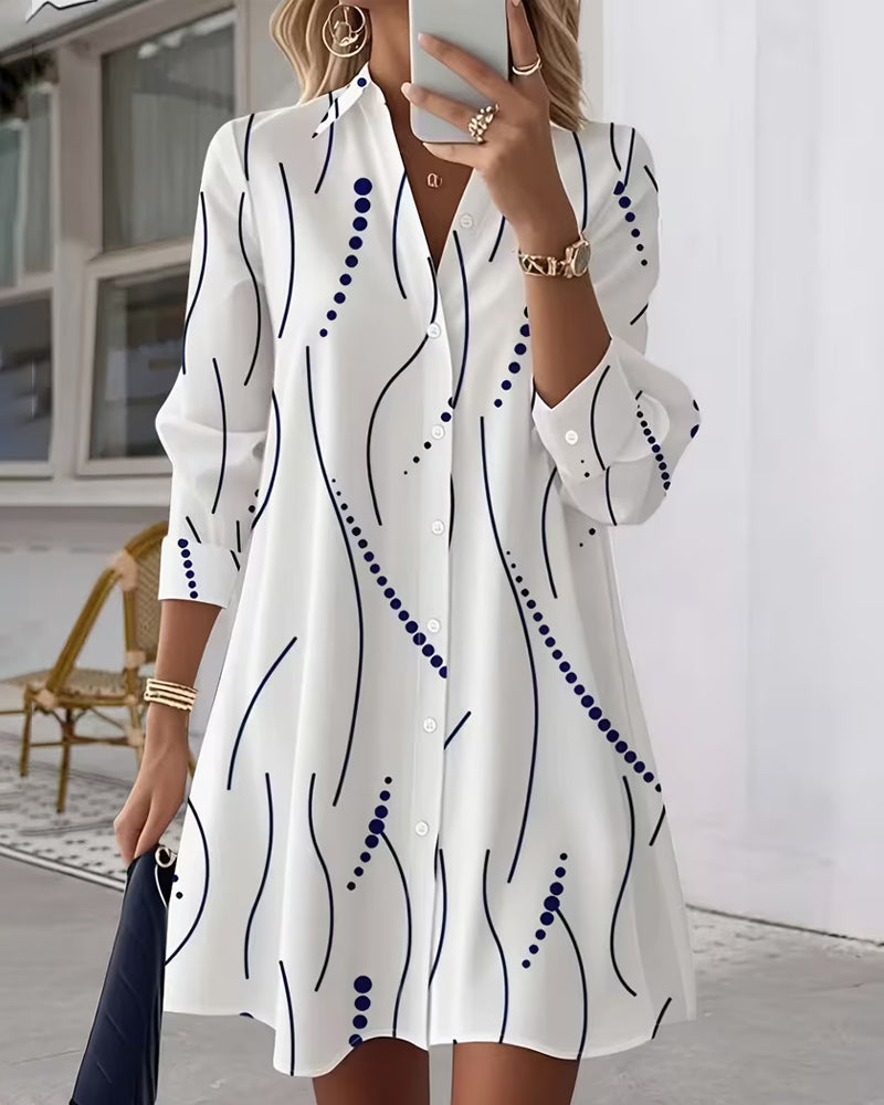 M&H | A-Line Shirt Dress