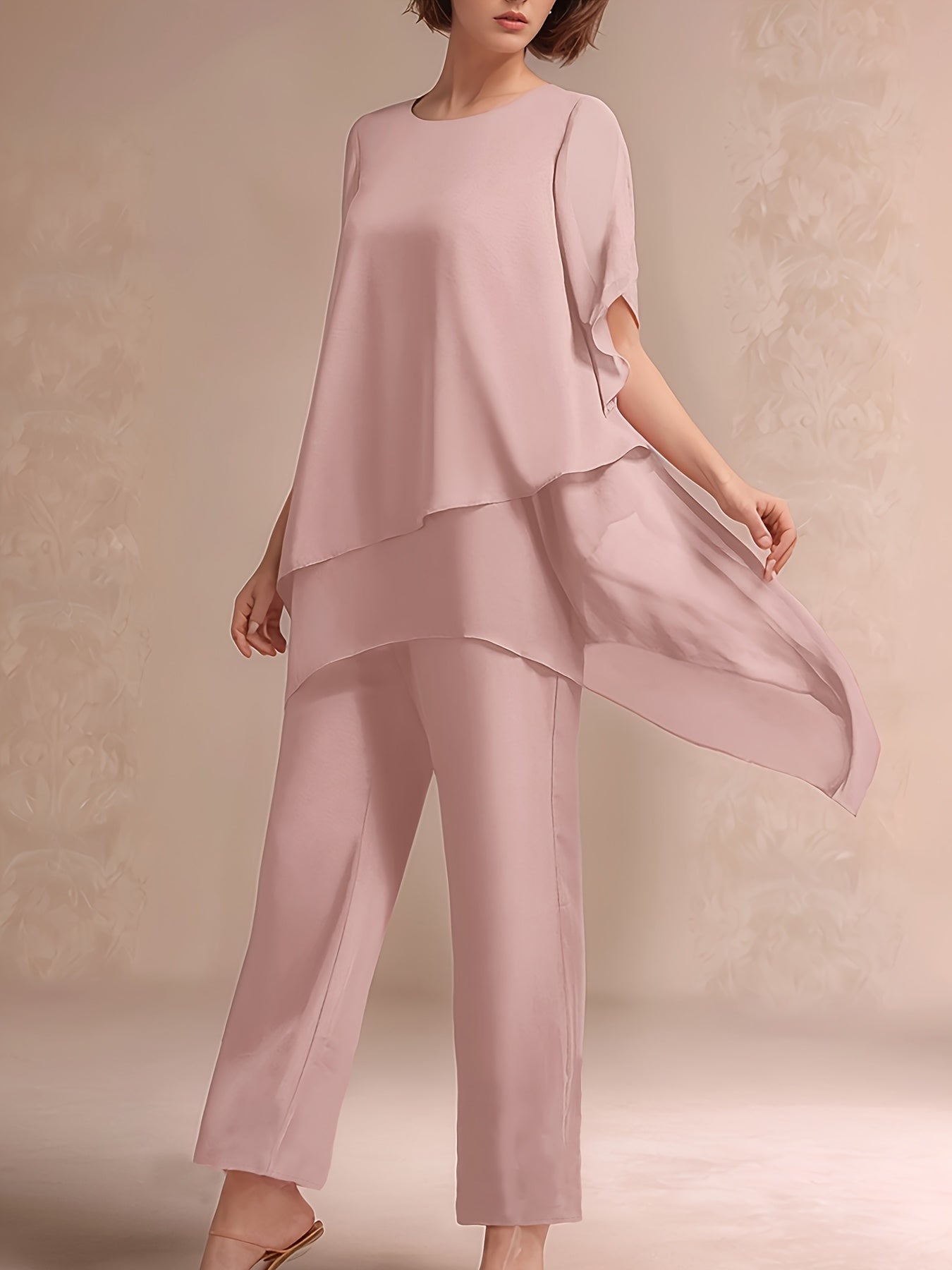M&H | Chiffon Two-Piece Set