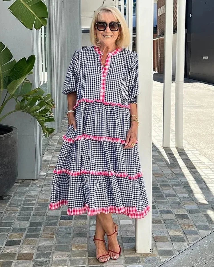 M&H | Tiered Midi Dress