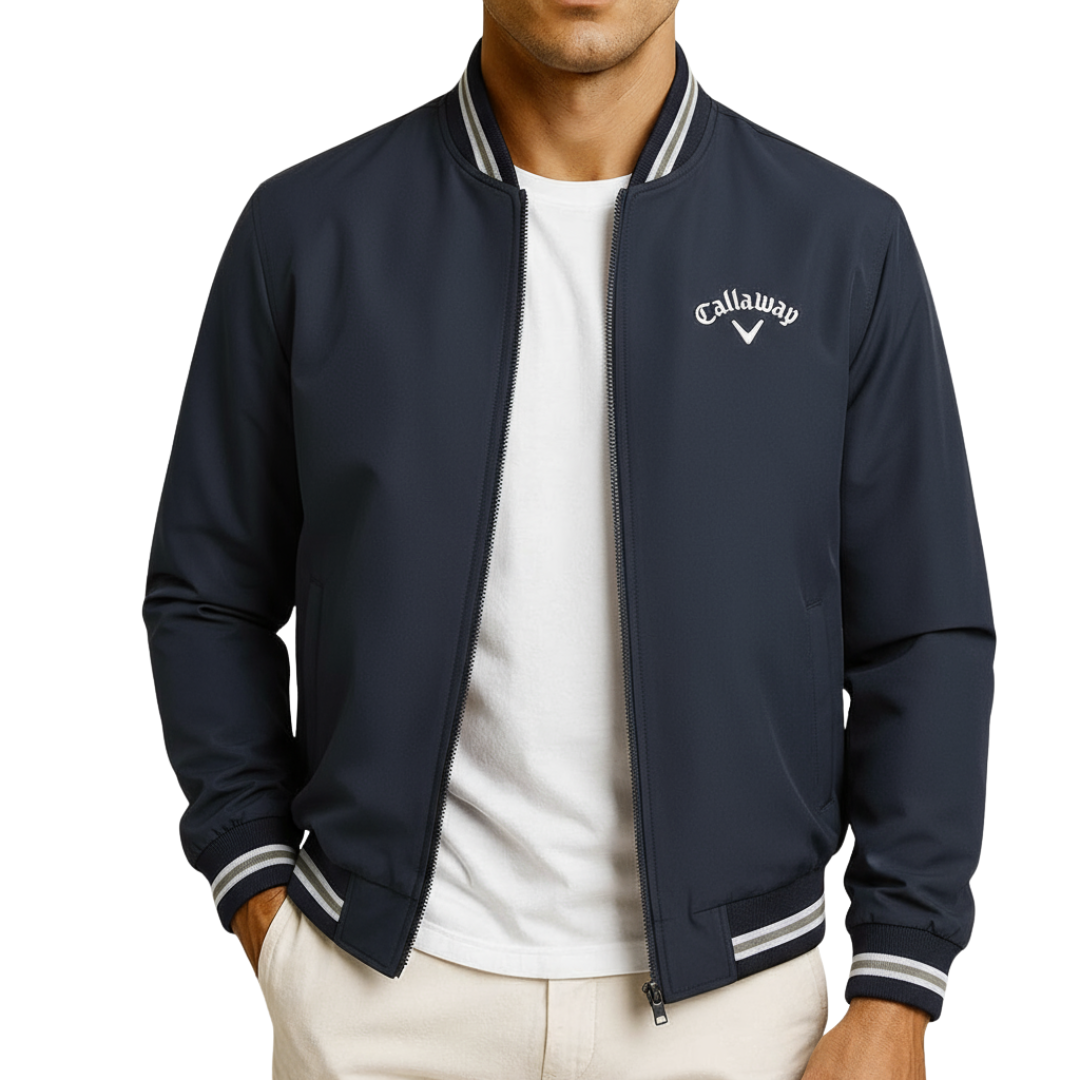Elmont | Lightweight Wind-Resistant Bomber Jacket