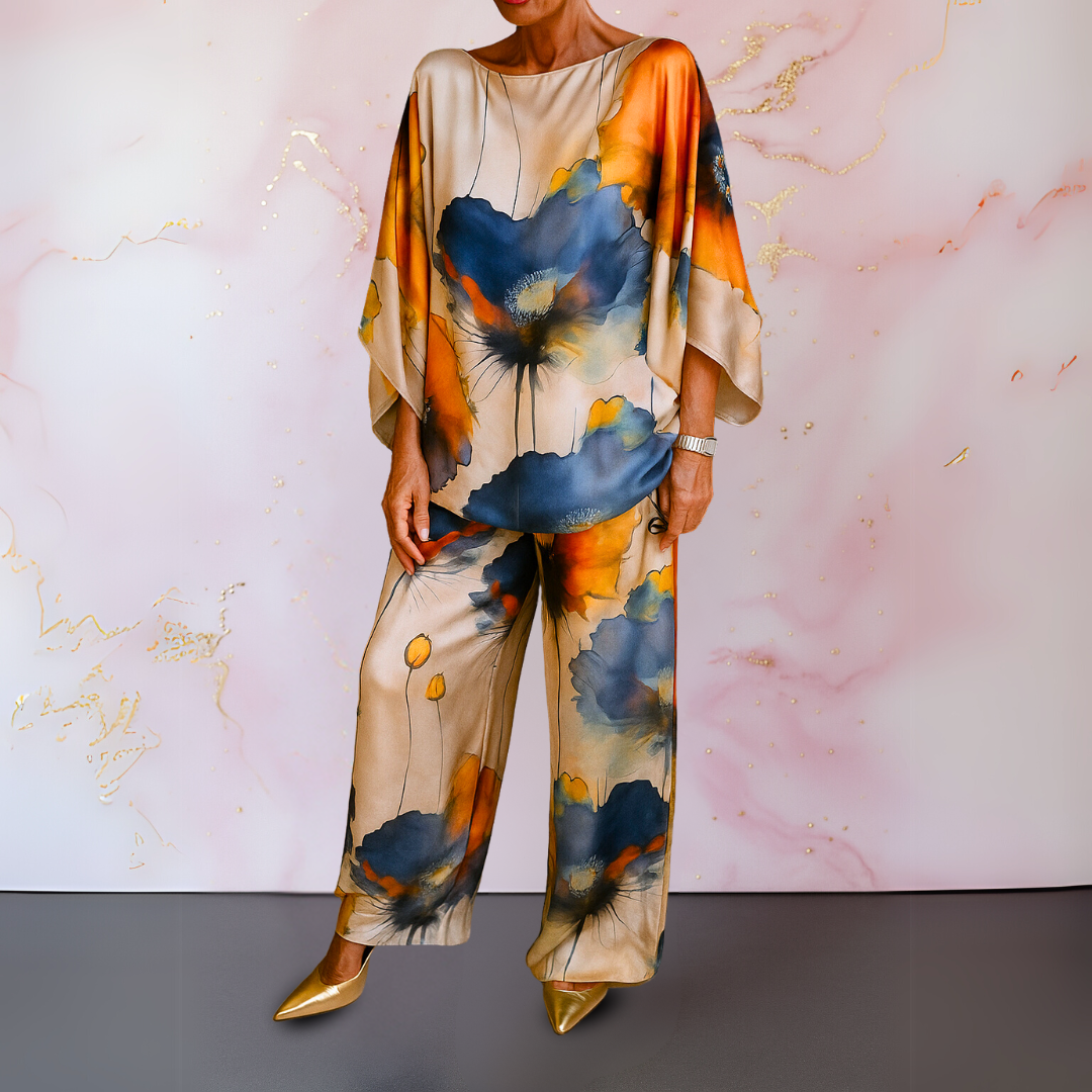 M&H | Satin Two-Piece Set