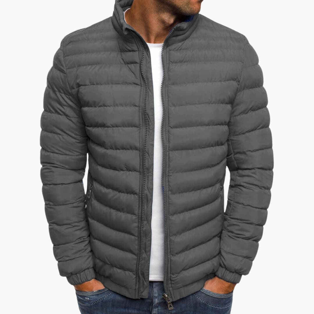 Elmont | Striped Warm Jacket