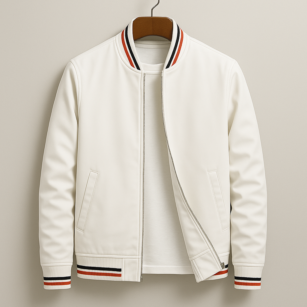 Elmont | Cotton Blend Bomber Jacket