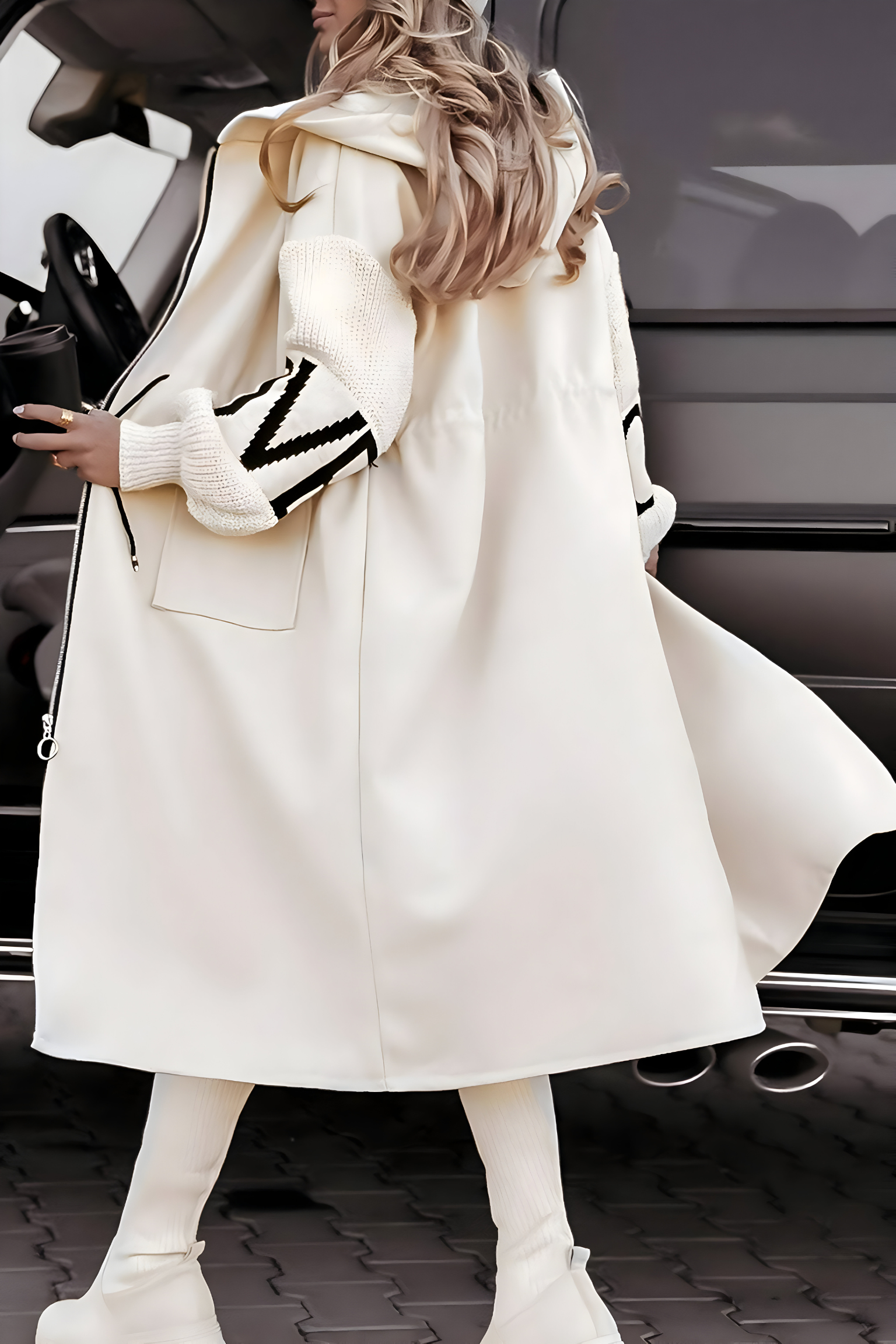 Elmont | Long Hooded Windbreaker