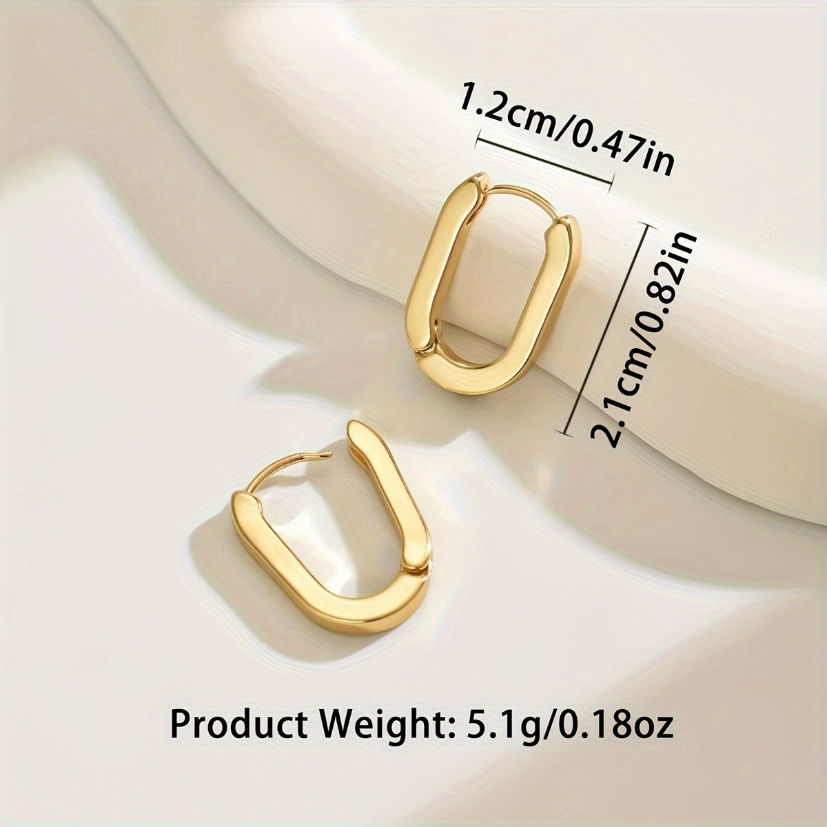 Elmont | Geometric Hoop Earrings
